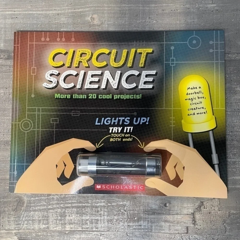 New Scholastic Circuit science book w tons of hands on activities